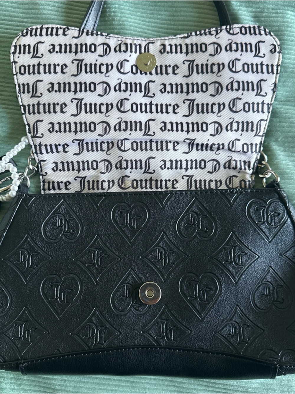 Juicy Couture Black Shoulder Bag - Picture 3 of 5